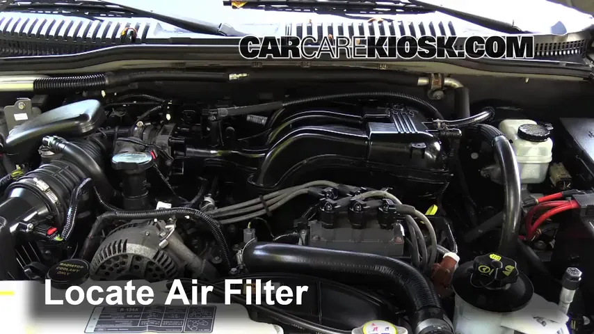 2006 Mercury Mountaineer Convenience 4.0L V6 Air Filter (Engine)